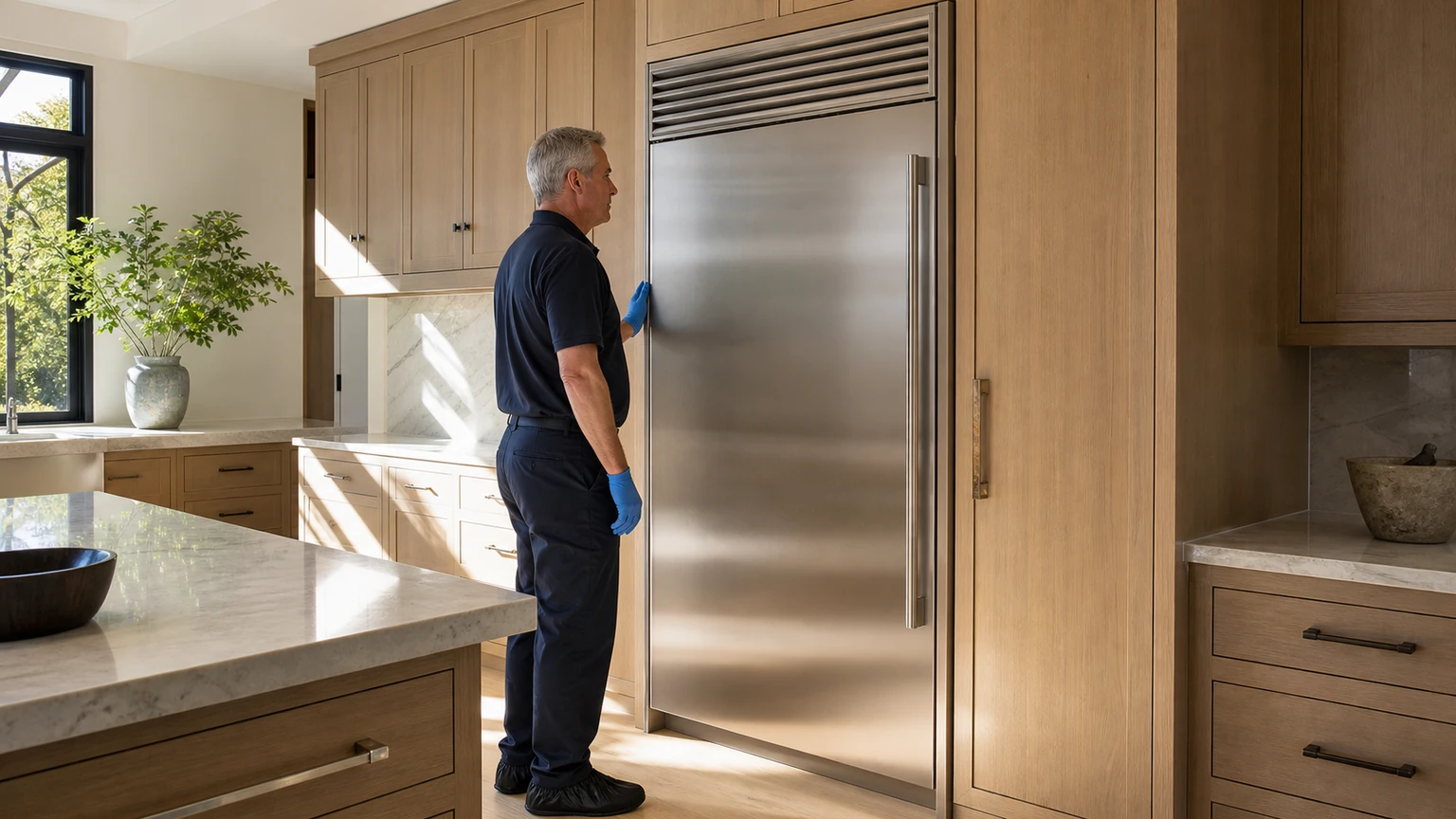 Built-in refrigerator diagnostic visit in Gladwyne