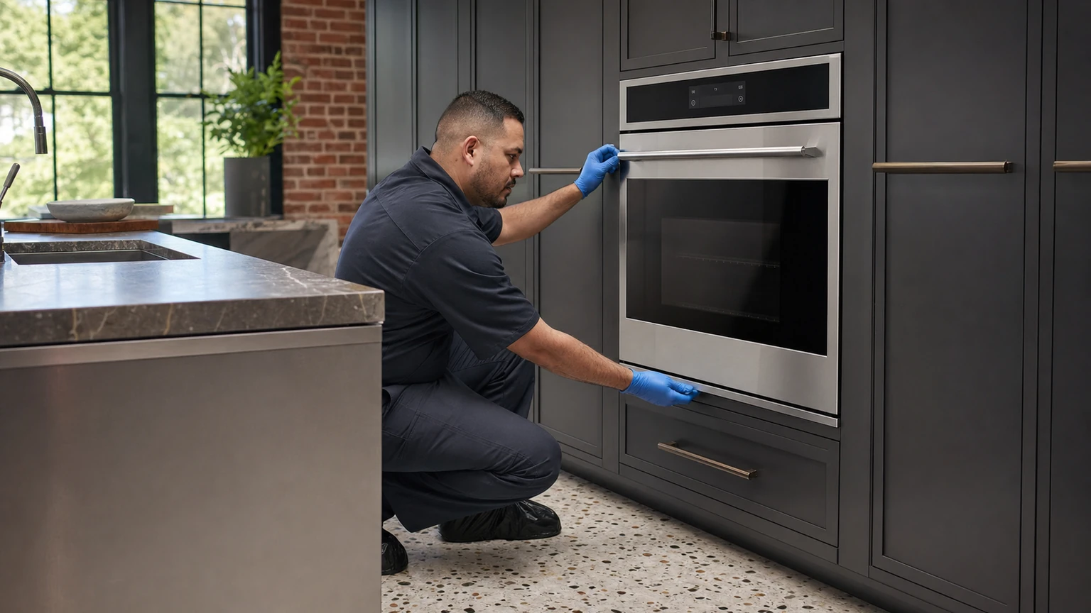 Built-in wall oven diagnostic visit in Gladwyne